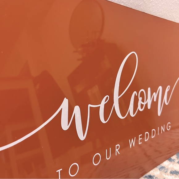 Wedding Welcome Sign - Picture 3 of 5